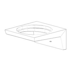 Dornbracht Halter Ersatzteile 081773508 120x60x130mm chrom... DORNBRACHT-081773508-00 4029011528866 (Abb. 1)
