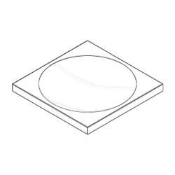 Dornbracht Seifenschale, 120x120x10mm, Messing gebürstet 23kt Gold, 081778600-... DORNBRACHT-081778600-28 4029011867583 (Abb. 1)