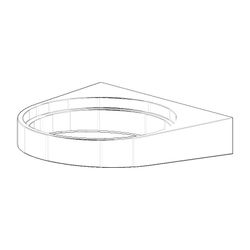 Dornbracht Halter Ersatzteile 081784506 126x26x120mm chrom... DORNBRACHT-081784506-00 4029011643125 (Abb. 1)