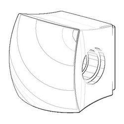 Dornbracht Halter, 30x30x25mm, Champagne, 081791551-47... DORNBRACHT-081791551-47 4029011599507 (Abb. 1)