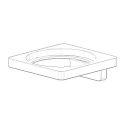 Dornbracht Halter Ersatzteile 081795510 135x150x85mm chrom... DORNBRACHT-081795510-00 4029011537349 (Abb. 1)
