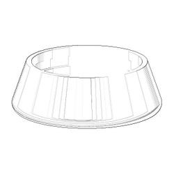 Dornbracht Halter für Standmodell, 74x74x25mm, Chrom, 081797650-00... DORNBRACHT-081797650-00 4029011362163 (Abb. 1)