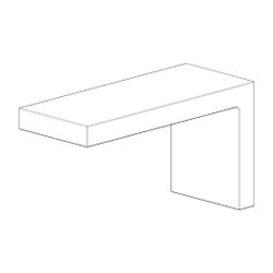 Dornbracht Halter für Ablage Ersatzteile 081798503 45x60x110mm chrom... DORNBRACHT-081798503-00 4029011499081 (Abb. 1)