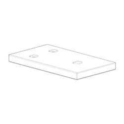 Dornbracht Halter für Glasplatte Ersatzteile 081798553 52x4x30mm chrom... DORNBRACHT-081798553-00 4029011499098 (Abb. 1)