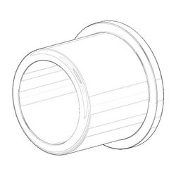 Dornbracht Hülse für Papierrollenhalter, 10x10x10mm, 08184050190... DORNBRACHT-08184050190 4029011088117 (Abb. 1)