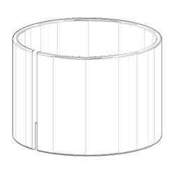 Dornbracht Hülse für Duschgarnitur Rohr, 21,50x0,75mm, 20mm, 08184052090... DORNBRACHT-08184052090 4029011326783 (Abb. 1)