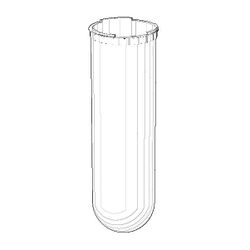 Dornbracht Einsatz für Toilettenbürstengarnituren, Kunststoff, Schwarz, 100x300... DORNBRACHT-08184052490 4029011436253 (Abb. 1)