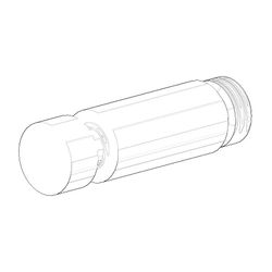 Dornbracht Haken, 13x46x13mm, Chrom, 081860518-00... DORNBRACHT-081860518-00 4029011448515 (Abb. 1)