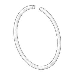Dornbracht Halter, 185x10mm, Dark Platinum gebürstet, 081880503-99... DORNBRACHT-081880503-99 4029011791888 (Abb. 1)