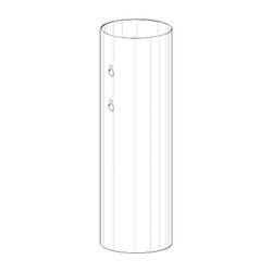 Dornbracht Gehäuse für Toilettenbürstengarnitur, 100x310mm, Platin matt, Wandm... DORNBRACHT-082301503-06 4029011456879 (Abb. 1)