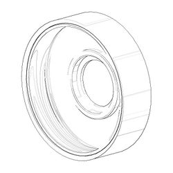 Dornbracht Rosette, 40,5x11mm, Chrom, 082797500-00... DORNBRACHT-082797500-00 4029011448355 (Abb. 1)