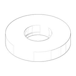 Dornbracht Rosette, 55x10mm, Chrom, 082797504-00... DORNBRACHT-082797504-00 4029011501098 (Abb. 1)