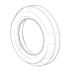 Dornbracht Gleitring, 28x6mm, 08301150790... DORNBRACHT-08301150790 4029011091957 (Abb. 1)