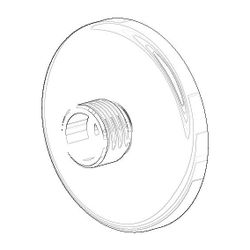 Dornbracht Halter, 40x13mm, Platin, 083011550-08... DORNBRACHT-083011550-08 4029011498992 (Abb. 1)