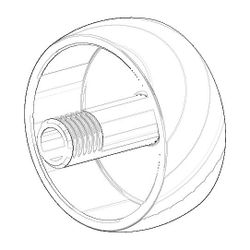 Dornbracht Abdeckung Ersatzteile 083030526 50x34mm chrom... DORNBRACHT-083030526-00 4029011477706 (Abb. 1)