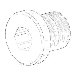 Dornbracht Befestigungsschraube, Innensechskant SW 5, M10x1mm, 08303070190... DORNBRACHT-08303070190 4029011342134 (Abb. 1)