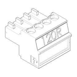 Dornbracht Leitung Terminator, 16x11x14mm, 09100105190... DORNBRACHT-09100105190 4029011665912 (Abb. 1)