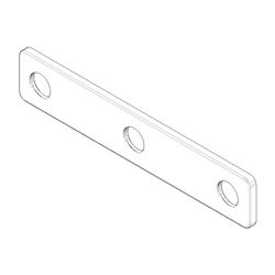 Dornbracht Rosette, 55,5x295mm, Chrom, 091101078-00... DORNBRACHT-091101078-00 4029011487323 (Abb. 1)
