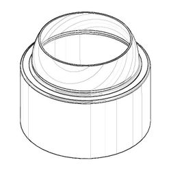 Dornbracht Haube, 45x34,5mm, Platin gebürstet, 091102021-06... DORNBRACHT-091102021-06 4029011443497 (Abb. 1)