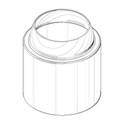 Dornbracht Haube, 45x48mm, Chrom, 091102022-00... DORNBRACHT-091102022-00 4029011440885 (Abb. 1)
