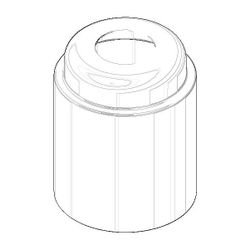 Dornbracht Haube, 52x64,5mm, Chrom, 091102111-00... DORNBRACHT-091102111-00 4029011473715 (Abb. 1)