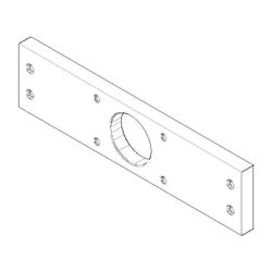 Dornbracht Halteplatte für WaterBar, 150x37x8mm, 09110213790... DORNBRACHT-09110213790 4029011561764 (Abb. 1)