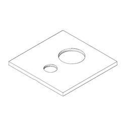Dornbracht Rosette Ersatzteile 091102178 chrom... DORNBRACHT-091102178-00 4029011439988 (Abb. 1)