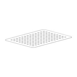 Dornbracht Rosette Ersatzteile 091102205 296x216x1,5mm chrom... DORNBRACHT-091102205-00 4029011510793 (Abb. 1)