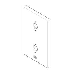 Dornbracht Rosette, 90x150x9mm, Chrom, 091102234-00... DORNBRACHT-091102234-00 4029011644238 (Abb. 1)