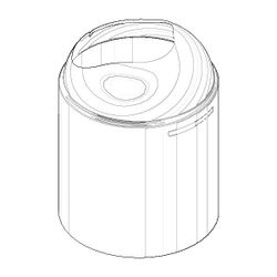 Dornbracht Haube, 41x53mm, Platin, 091102289-08... DORNBRACHT-091102289-08 4029011678318 (Abb. 1)