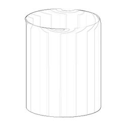 Dornbracht Haube/Hülse Ersatzteile 091102500 chrom... DORNBRACHT-091102500-00 4029011410253 (Abb. 1)