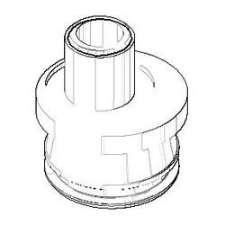 Dornbracht Anschluss, 45x47,5mm roh vernickelt, 091104035-07... DORNBRACHT-091104035-07 4029011347542 (Abb. 1)