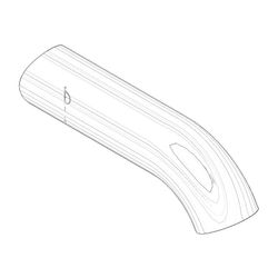 Dornbracht Auslauf, 130mm, Chrom, 09110606310-00... DORNBRACHT-09110606310-00 4029011571978 (Abb. 1)