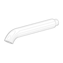 Dornbracht Auslauf Ersatzteile 091106073 28x228x45mm chrom... DORNBRACHT-091106073-00 4029011496677 (Abb. 1)