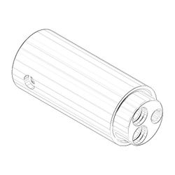Dornbracht Anschluss, 35x83mm, Chrom, 09111006210-00... DORNBRACHT-09111006210-00 4029011565342 (Abb. 1)