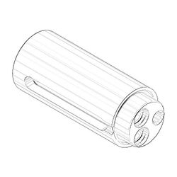 Dornbracht Anschluss Ersatzteile 09111006410 35x83mm platin matt... DORNBRACHT-09111006410-06 4029011577376 (Abb. 1)