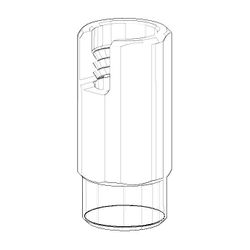 Dornbracht Anschluss 20x42mm roh vernickelt, 091110074-07... DORNBRACHT-091110074-07 4029011535444 (Abb. 1)