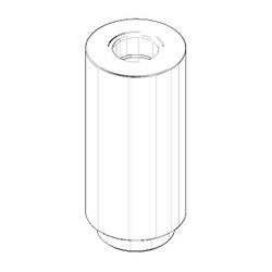 Dornbracht Anschluss, 35x79mm, Chrom, 09111008710-00... DORNBRACHT-09111008710-00 4029011566387 (Abb. 1)