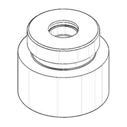 Dornbracht Anschluss Ersatzteile 091110093 30x25mm... DORNBRACHT-09111009390 4029011630750 (Abb. 1)