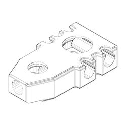 Dornbracht Bausatzvormontage für Waschtisch Wand, 200x110x47mm, 09111101390... DORNBRACHT-09111101390 4029011368905 (Abb. 1)