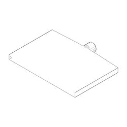 Dornbracht Auslauf Ersatzteile 091178002 180x127x21mm chrom... DORNBRACHT-091178002-00 4029011475122 (Abb. 1)