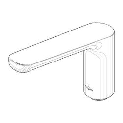 Dornbracht Auslauf, 230x170x52mm, Weiß matt, 091190002-10... DORNBRACHT-091190002-10 4029011624919 (Abb. 1)