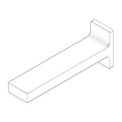 Dornbracht Auslauf, 47x78x209mm, Chrom, 091196002-00... DORNBRACHT-091196002-00 4029011653803 (Abb. 1)