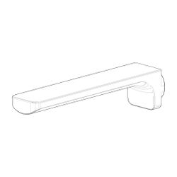 Dornbracht Auslauf 49x54x235mm, Chrom, 09119609010-00... DORNBRACHT-09119609010-00 4029011568756 (Abb. 1)