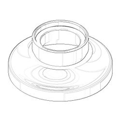 Dornbracht Gehäuse Ersatzteile 091208015 55x23mm chrom... DORNBRACHT-091208015-00 4029011376443 (Abb. 1)