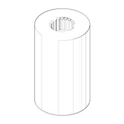 Dornbracht Rastbuchsenaufnahme, 18x30mm, 09121202290... DORNBRACHT-09121202290 4029011408588 (Abb. 1)