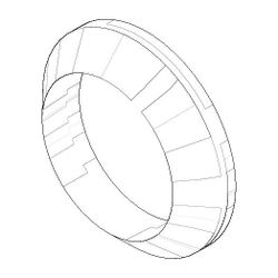 Dornbracht Dichtung, 35x25,5x7,5mm, 09140300890... DORNBRACHT-09140300890 4029011101816 (Abb. 1)