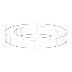 Dornbracht Dichtung, 21,3x15x2,8mm, 09140500290... DORNBRACHT-09140500290 4029011102271 (Abb. 1)