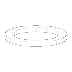 Dornbracht Dichtung, NBR 70 20,8x16x1,5mm, 09140500590... DORNBRACHT-09140500590 4029011102295 (Abb. 1)