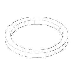 Dornbracht Dichtung NBR70 Ersatzteile 091405027 35,5x29,5x3mm... DORNBRACHT-09140502790 4029011102509 (Abb. 1)